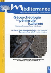 MEDITERRANEE Tome 112 : Geoarchéologie de la peninsule Italienne