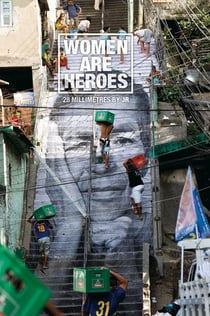Women are heroes - 28 millimetres by JR
