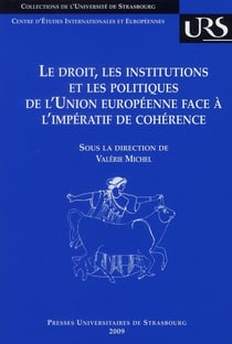 Le droit, les institutions et les politiques de l'union Européenne face à l'im