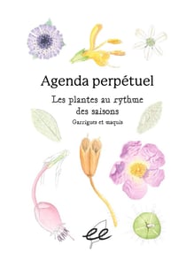Agenda perpétuel Les plantes au rythme des saisons- garrigues et maquis