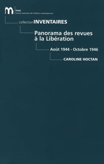 Panorama des revues à la liberation
