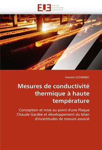 Mesures de conductivite thermique a haute temperature