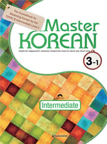 Master korean 3-1, niv. b1 (cd mp3 inclus) - edition bilingue