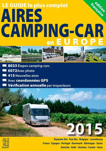 Aires de camping car en europe (édition 2015)
