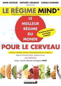 Le régime Mind* - le meilleur régime du monde pour le cerveau