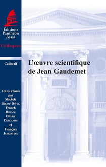 L'oeuvre scientifique de Jean Gaudemet