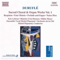 Sacred Choral & Organ Works Vol. 1