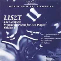 Liszt: Poemes Symphoniques Pour 2 Pianos /Vol. 1