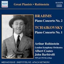 Brahms : concerto pour piano n°2 - Tchaikovski : concerto pour piano n°1