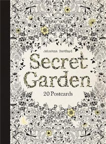 Secret garden 20 postcards