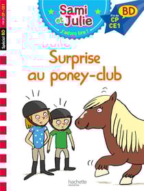 Sami et Julie BD : surprise au poney club