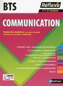 Reflexe t.14 - toutes les matières - bts communication 1re, 2e années