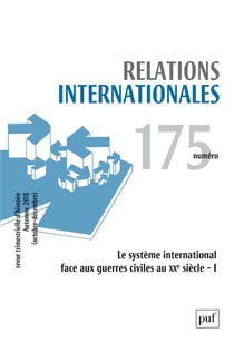 Relations internationales n.175 (édition 2018)