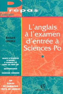 L'anglais à l'examen d'entrée à sciences po