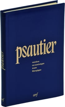 Psautier - version oecuménique - texte liturgique