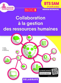 Collaboration à la gestion des ressources humaines - livre de l'élève