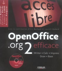 Openoffice.org 2 efficace. writter, calcimpress, draw,  base. avec cd-rom.