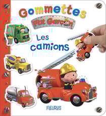 Gommettes - p'tit garçon - les camions