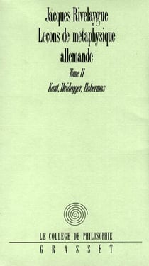 Leçons de métaphysique allemande T02