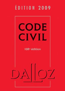 Code civil 2009 (108e édition)