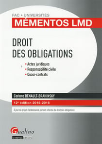 Droit des obligations 2015-2016