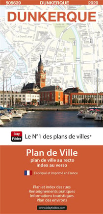 Dunkerque : plan de ville (édition 2020)
