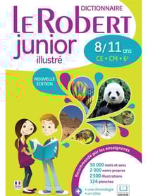 Dictionnaire le robert junior illustré - 8/11 ans