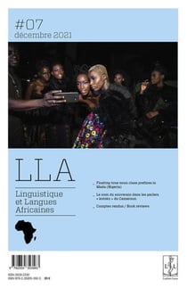 Linguistique et langues africaine - revue du llacan n  7