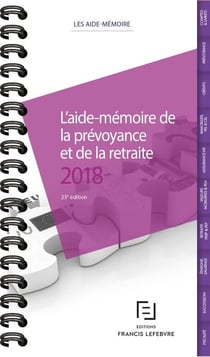 AIDE-MEMOIRE PREVOYANCE RETRAITE 2018