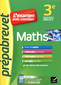 Prépabrevet l'examen avec mention - maths - 3e