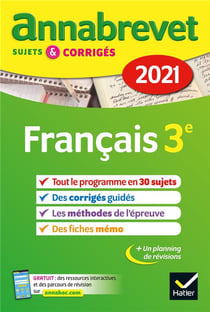 Annabrevet sujets & corrigés (édition 2021)