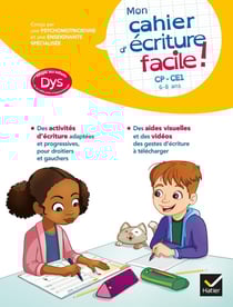 Ma méthode d'écriture facile ! CP, CE1 - dys