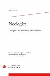 Revue neologica n.12 : lexique : nouveauté et productivité