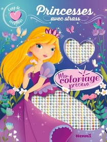 Coup de coeur creations - mon coloriage precieux - princesses