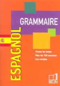 Grammaire de l'espagnol