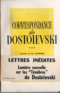 Correspondance de Dostoïevski Tome 3