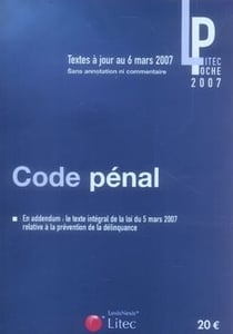 Code pénal 2007