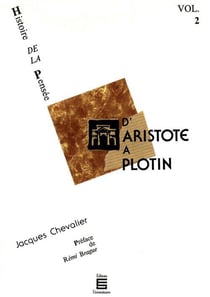 Histoire de la pensée Tome 2 - d'Aristote à Plotin