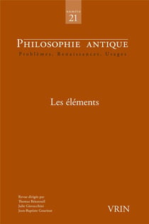 Philosophie antique : les éléments