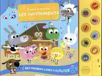 Mes premiers livres à écouter : écoute et cherche les instruments de musique