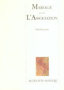 Mariage - l'association
