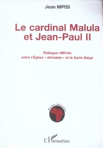 Le cardinal Malula et Jean-Paul II