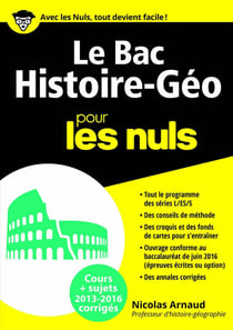 Le bac histoire-géo pour les nuls (édition 2016)