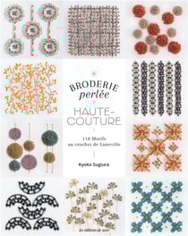 Broderie perlee haute-couture : 118 motifs au crochet de Luneville