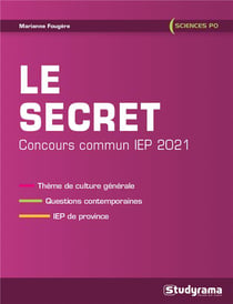 Nouveau thème 2 - concours commun IEP (édition 2021)