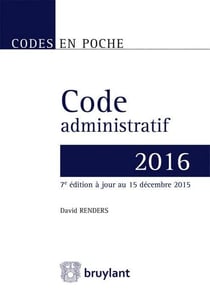 Code administratif 2016