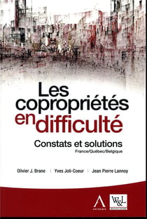 LES COPROPRIETES EN DIFFICULTE 2EME ED