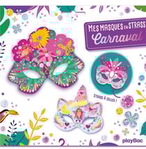 Mes masques en strass : Carnaval