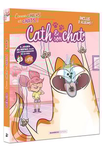 Cath et son chat Tome 1 - les chiens en bande dessinée Tome 1 - coffret