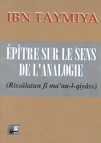 Epitre sur le sens de l analogie